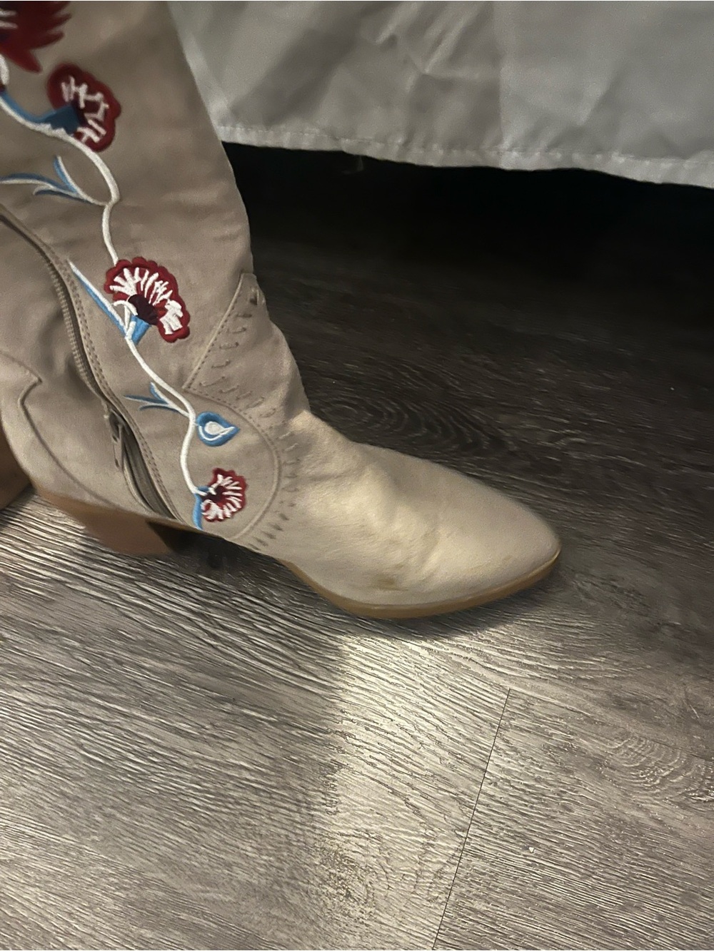 Carlos over the knee embroidered boots - Picture 5 of 7